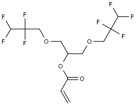 2-丙烯酸-2-(2,2,3,3-四氟丙氧基)-1-[(2,2,3,3-四氟丙氧基)甲基]乙酯；2699134-91-1