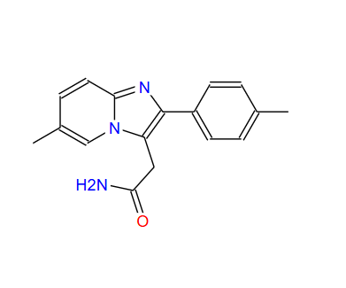 365213-58-7；2-(4-methylphenyl)-6-methylimidazo[1,2-α]pyridine-3-acetamide