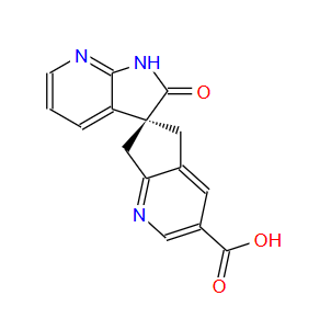 (S)-2'-氧代-1',2',5,7-四氢螺[环戊[B]吡啶-6,3'-吡咯并[2,3-B]吡啶] -3-羧酸；1375541-21-1