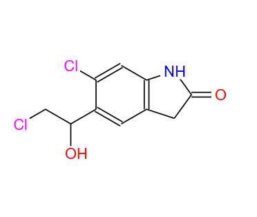 884305-06-0；佐帕司通杂质；2H-Indol-2-one, 6-chloro-5-(2-chloro-1-hydroxyethyl)-1,3-dihydro