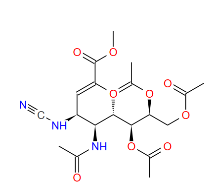 1228216-82-7；N-Cyano Zanamivir Amine Triacetate Methyl Ester