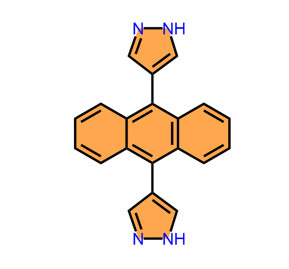 9,10-二(1H-吡唑-4-基)蒽