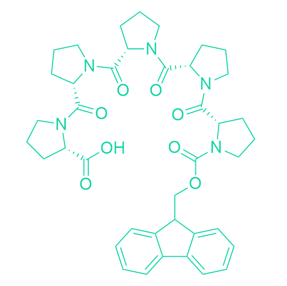 五肽Fmoc-PPPPP/454693-94-8/Fmoc-Pro-Pro-Pro-Pro-Pro-OH