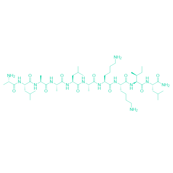 蜂毒肽Mastoparan 5 (9CI)/107048-34-0/Mastoparan 5 (9CI)