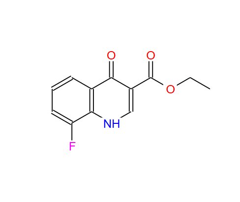 1,4-二羟基-8-氟-4-羰基喹啉-3-羧酸乙酯