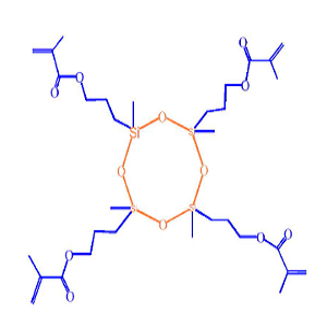 甲基丙烯酰氧丙基环四硅氧烷，Methacryloxypropyl cyclotetrasiloxane