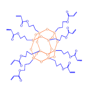 Acrylo POSS Cage Mixture，丙烯化笼形倍半硅氧烷