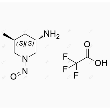 3 -氨基-5-甲基-6-亚硝基哌嗪(三氟乙酸盐)