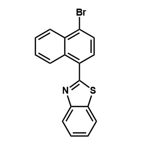 2-(4-溴萘-1-基)苯并[d]噻唑