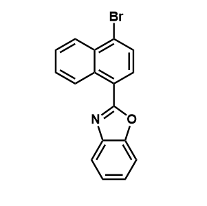 2-(4-溴萘-1-基)苯并[d]噁唑