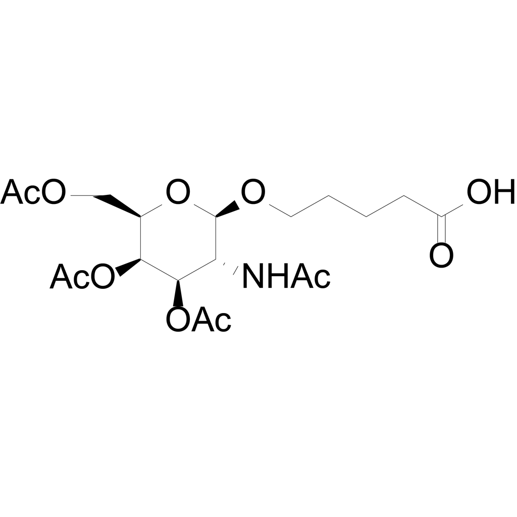 5-[[(2R,3R,4R,5R,6R)-3-乙酰氨基-4,5-二乙酰氧基-6-(乙酰氧基甲基)-2-四氢吡喃基]氧基]戊酸 1159408-54-4