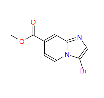 342613-63-2；3-溴咪唑[1,2-A]吡啶-7-甲酸甲酯；methyl 3-bromoH-imidazo[1,2-a]pyridine-7-carboxylate