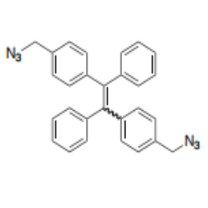 1054451-33-0，TPE-MN3，1,2-二苯基-1,2-二(4-叠氮甲基苯基)乙烯