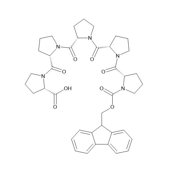 Fmoc-Pro-Pro-Pro-Pro-Pro-OH.png Fmoc-Pro-Pro-Pro-Pro-Pro-OH.png