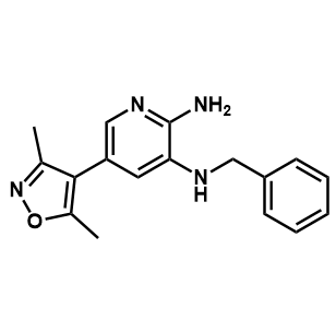 N3-苄基-5-(3,5-二甲基-1,2-噁唑-4-基)吡啶-2,3-二胺