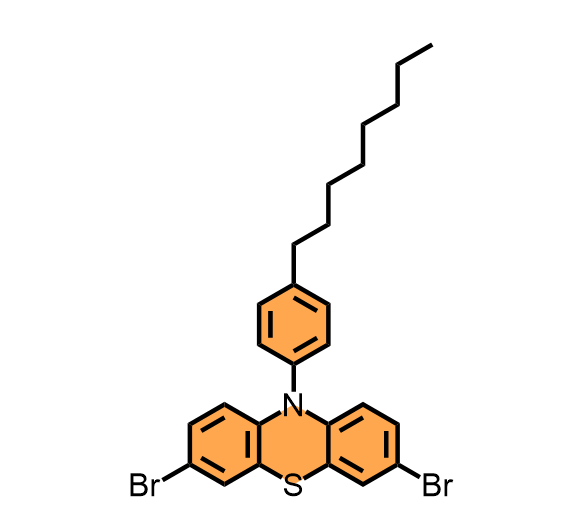 3,7-二溴-10-(4-辛基苯基)-10H-吩噻嗪