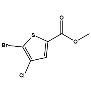 5-溴-4-氯噻吩-2-羧酸甲酯