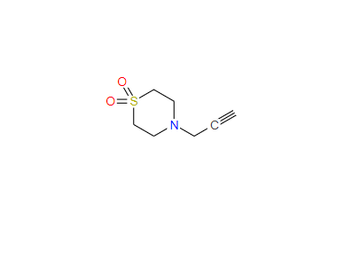 4-丙-2-炔基-硫代吗啉 1，1-二氧化物  10442-03-2