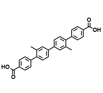 2′,3′′-二甲基-[1,1′:4′,1′′:4′′,1′′′-四联苯]-4,4′′′-二甲酸