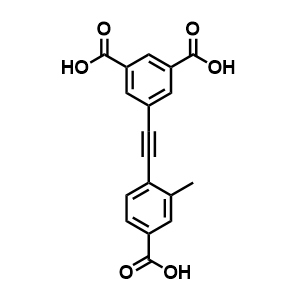 5-((4-羧基-2-甲基苯基)乙炔基)间苯二甲酸