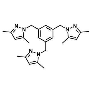 1,3,5-三((3,5-二甲基-1H-吡唑-1-基)甲基)苯