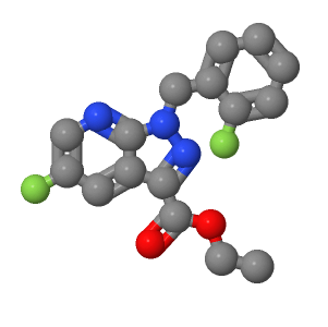 5-氟-1-(2-氟苄基)-1H-吡唑并[3,4-b]吡啶-3-甲酸乙酯；1361232-72-5