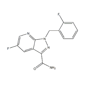 5-氟-1-(2-氟苄基)-1H-吡唑并[3,4-B]吡啶-3-甲酰胺；1361232-73-6