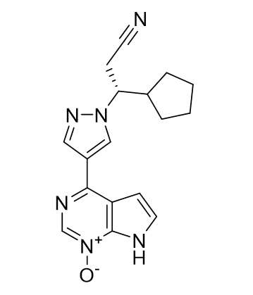 (R)-4-(1-(2-氰基-1-环戊基乙基)-1H-吡唑-4-基)-7H-吡咯并[2,3-d]嘧啶-1-氧化物