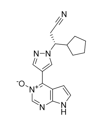 (R)-4-(1-(2-氧基-1-环戊基乙基)-1H-吡唑-4-基)-7H-吡咯并[2,3-d]嘧啶-3-氧化物