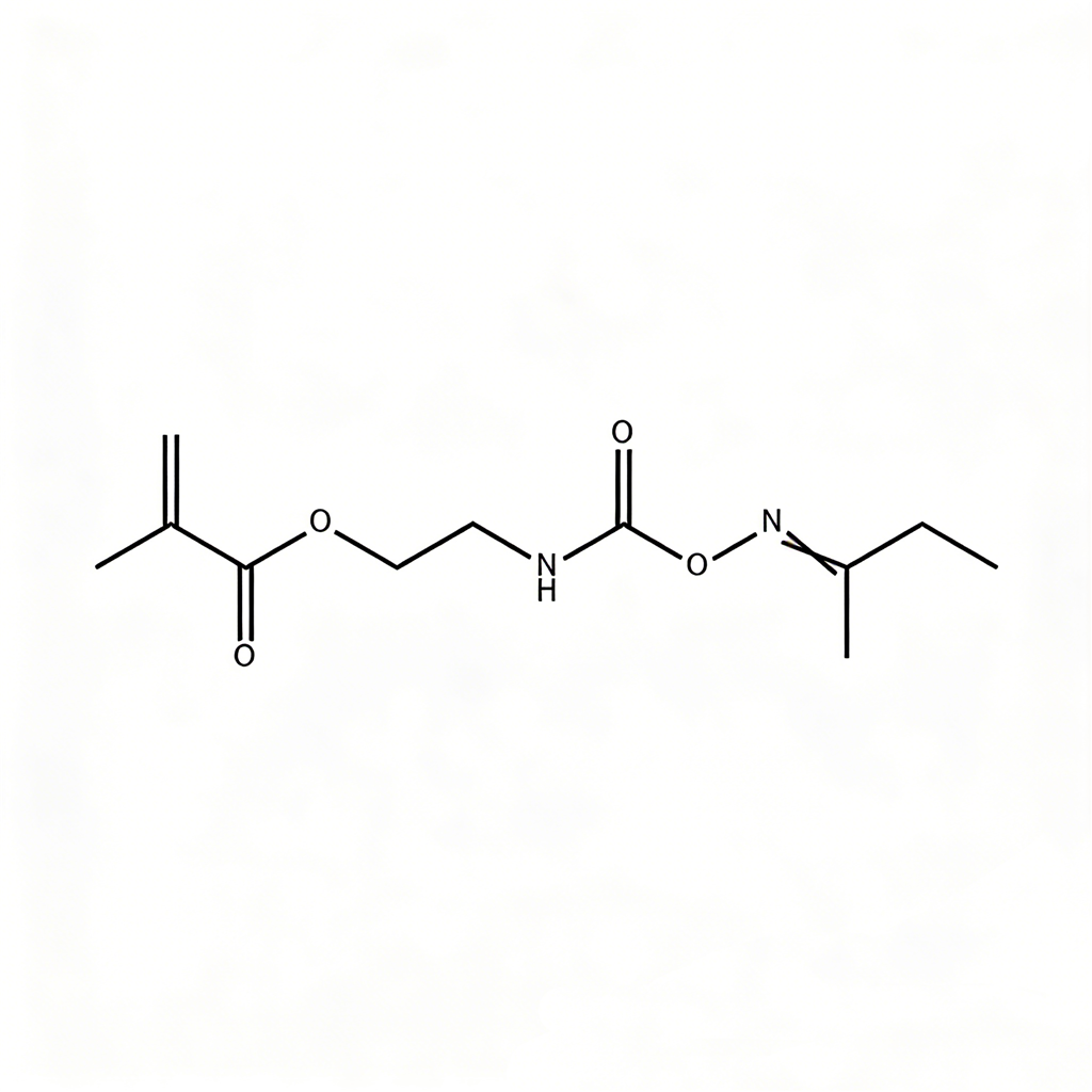 2-[O-(1'-甲基丙亚基氨基)氨基羰基氨基]乙基丙烯酸酯