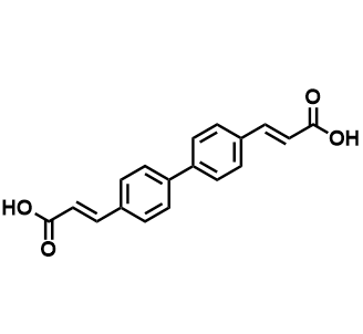 3,3'-(1,1'-二苯基-4,4'-二基)二丙烯酸