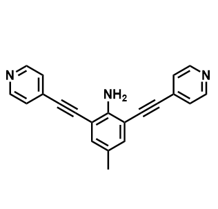 4-甲基-2,6-双(吡啶-4-基乙炔基)苯胺