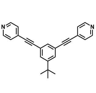 4,4'-((5-(叔丁基)-1,3-亚苯基)双(乙炔-2,1-二基))二吡啶
