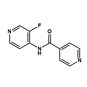 N-(3-氟吡啶-4-基)异烟酰胺