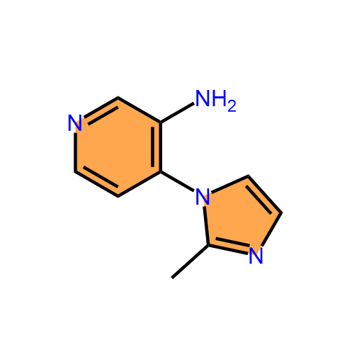 4-(2-甲基-1h-咪唑-1-基)吡啶-3-胺