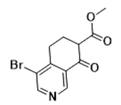 甲基 4-溴-8-氧亚基-5,6,7,8-四氢异喹啉-7-甲酸基酯 1428651-85-7