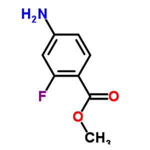 4-氨基-2-氟苯甲酸甲酯；73792-08-2