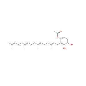 4-Acetoxy-3-geranylgeranyl-1,2-dihydroxybenzene