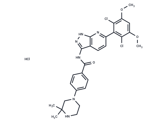 化合物 Segigratinib hydrochloride|T89244|TargetMol