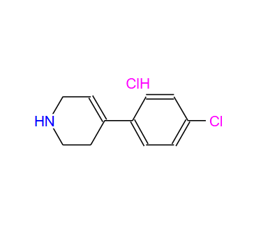 51304-61-1；4-（4-氯苯基）-1，2，3，6-四氢吡啶盐酸盐；4-(4-CHLOROPHENYL)-1,2,3,6-TETRAHYDROPYRIDINE HYDROCHLORIDE