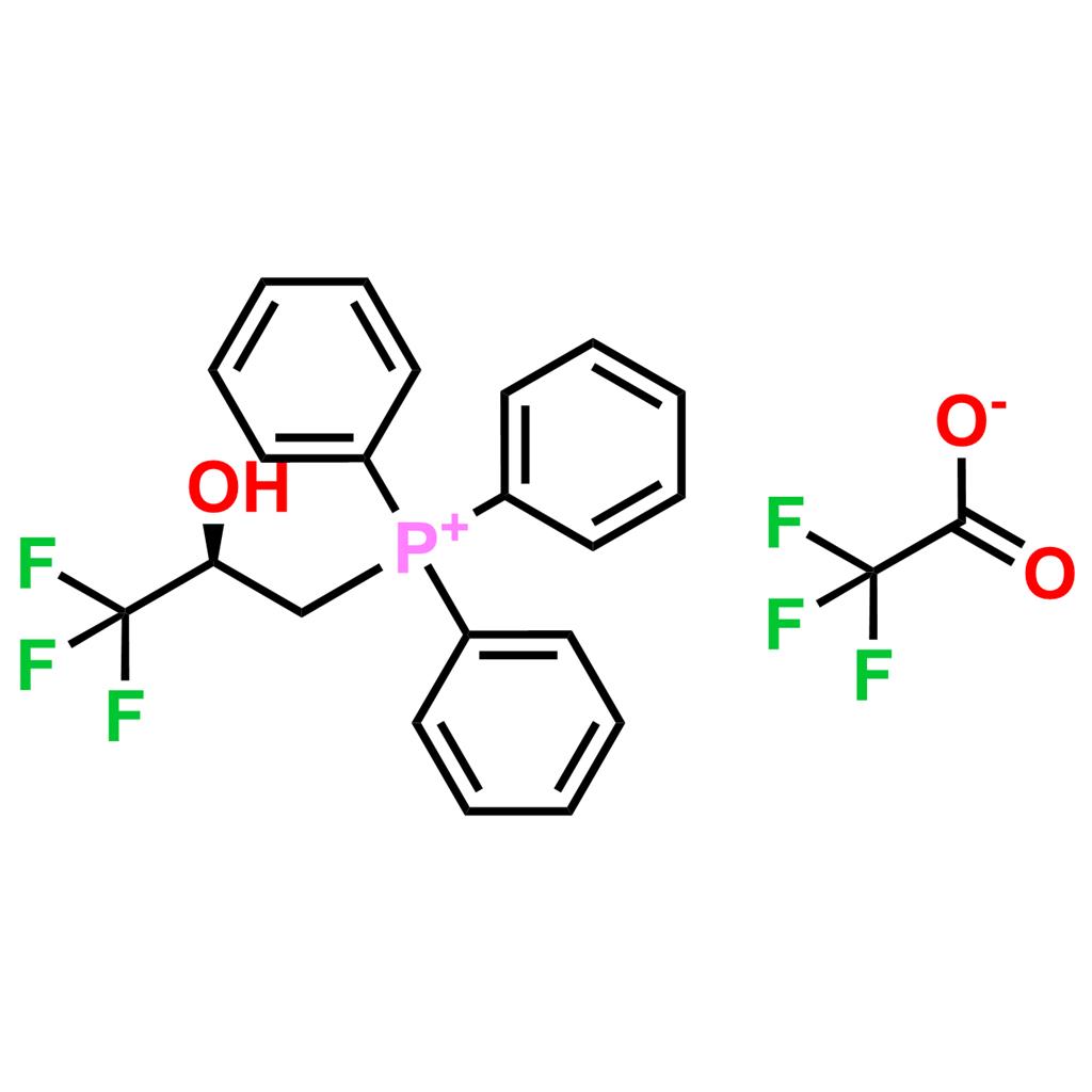(R)-3,3,3-三氟-2-羟基丙烷三苯基鏻三氟乙酸盐