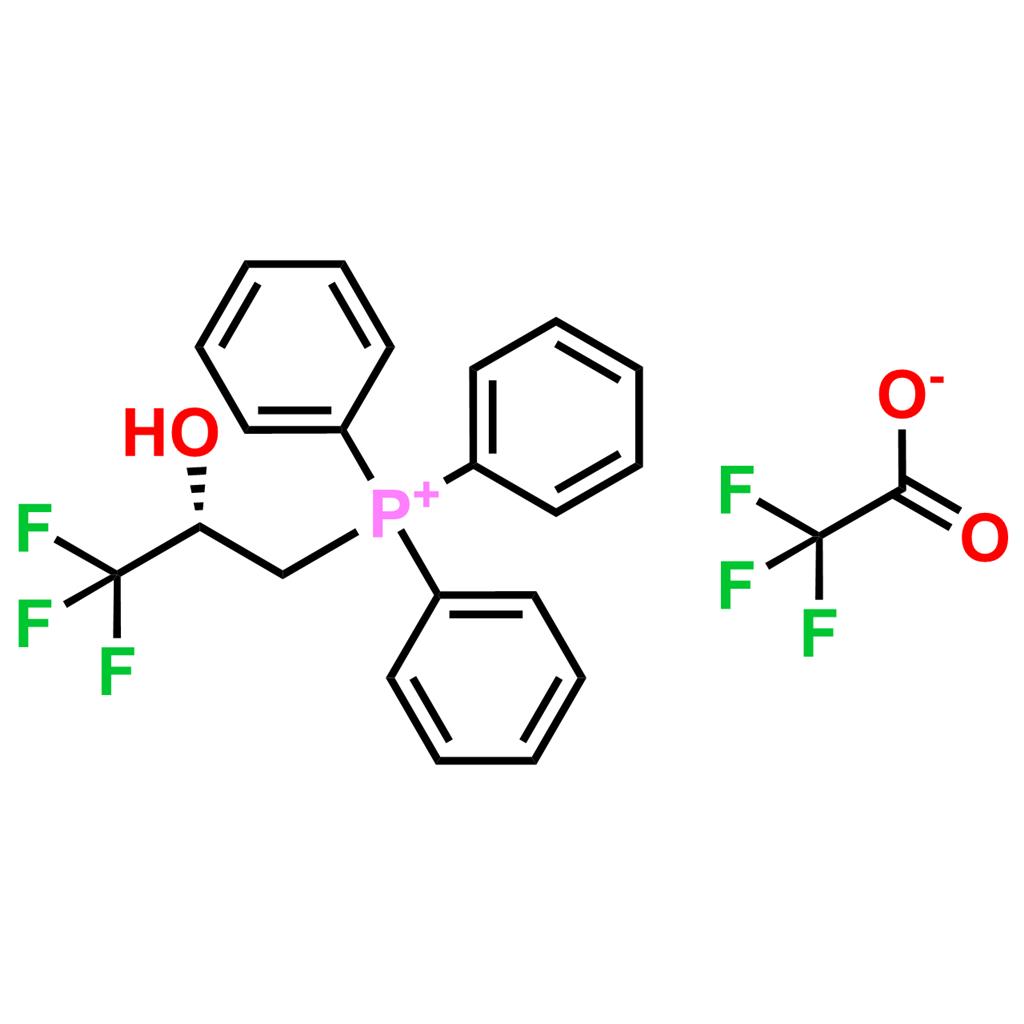  (S)-3,3,3-三氟-2-羟基丙烷三苯基鏻三氟乙酸盐