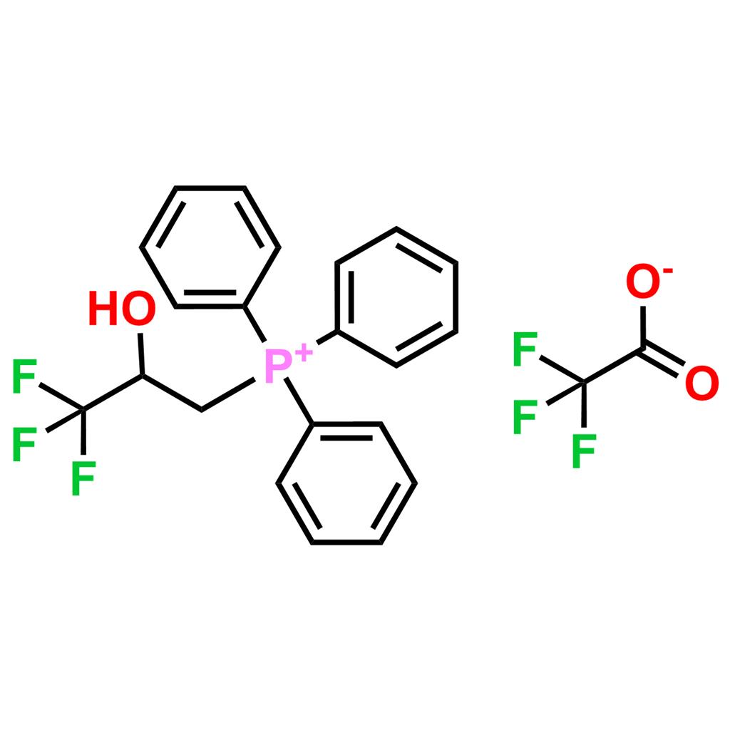 3,3,3-三氟-2-羟基丙烷三苯基鏻三氟乙酸盐