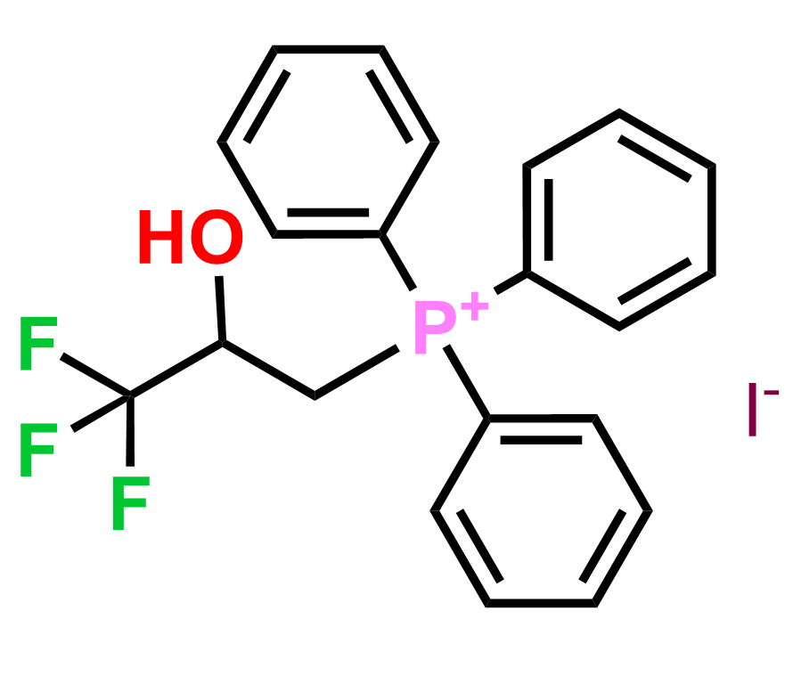 3,3,3-三氟-2-羟基丙烷三苯基鏻碘盐