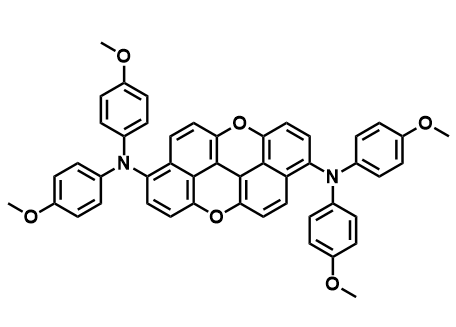 N3,N3,N9,N9-四(4-甲氧基苯基)氧杂蒽并[2,1,9,8-klmna]氧杂蒽-3,9-二胺