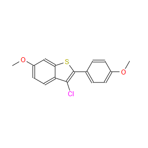 3-Chloro-6-Methoxy-2-(4-Methoxyphenyl)benzo[b]thiophene