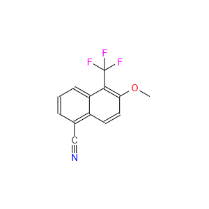 1-CYANO-6-METHOXY-5-(TRIFLUOROMETHYL)NAPHTHALENE