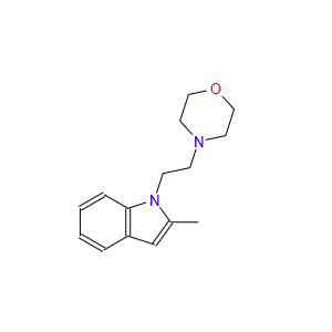 4-[2-(2-methylindol-1-yl)ethyl]morpholine