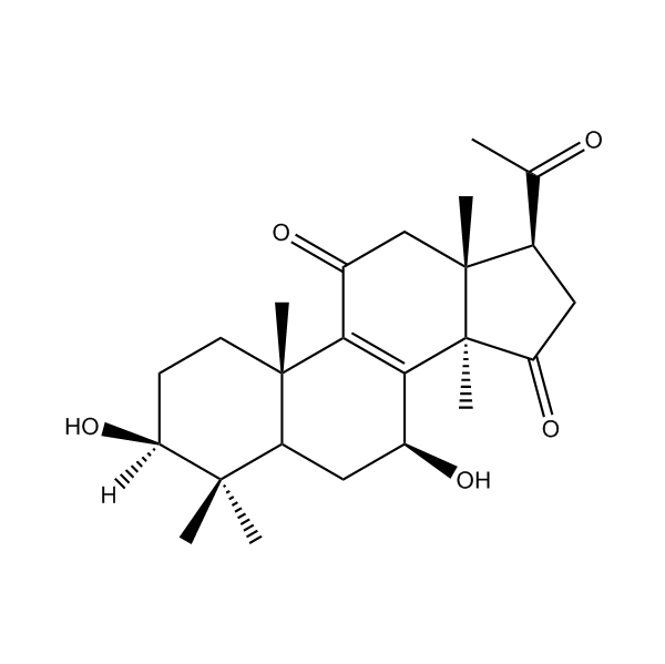 陕西天多利  赤芝酮A  Lucidone A   97653-92-4 
