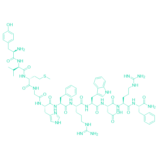 黑素皮质素 MC3 受体激动剂多肽γ-1-Melanocyte Stimulating Hormone (MSH), amide/72629-65-3/δ1-MSH, amide